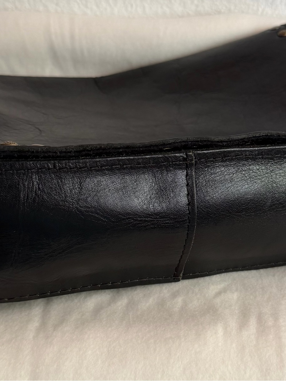 Patricia Nash Black Leather Bag - Picture 6 of 10